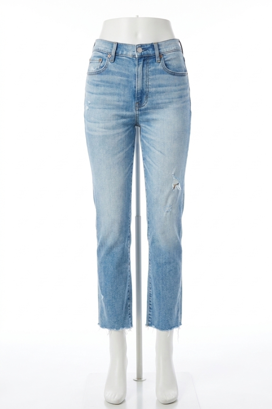 NEW DAZE straight up high rise jean in oasis vintage